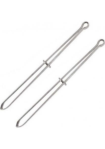 2 Adet Stil Elastik Dikiş Aksesuarı Için Paslanmaz Çelik Geçiricielastik Kordon Kerpeten Geçirici Seti (Yurt Dışından) fırsatları