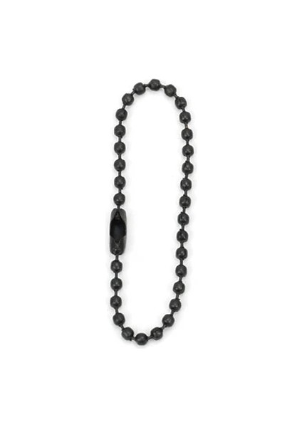Siyah Tokalar Tarzı 2.4MMX12CM Yuvarlak Top Boncuk Zincirler Hazırlama Giysisibebeklerçantalaretiket Askı Etiketleri Zincir Tokaları Anahtarlık Konnektör Dıy Takı Bulguları (Yurt Dışından)