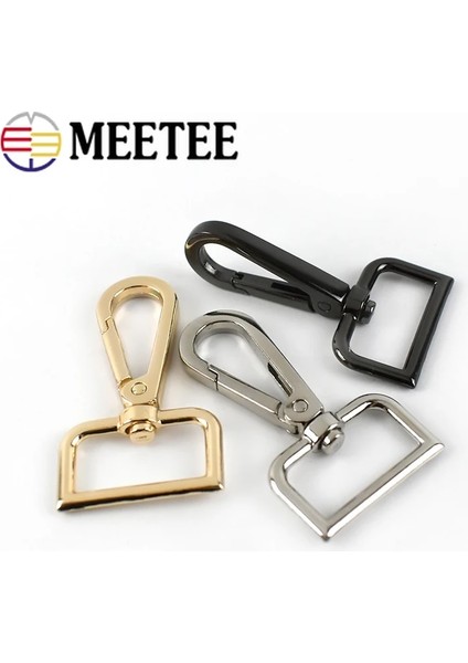 Gümüş Tarzı 2 Adet Pc Meetee Çanta Kemer Kayışı Tokaları Metal Karabina Klipsler Istakoz Köpek Tasması Anahtar Döner Alkış Kanca Dıy Aksesuarları (Yurt Dışından) modelleri