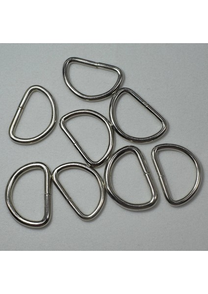 No.2 Tarzı 10X6X1.5MM Ack Metal Dee D Halka Toka Dokuma Sırt Çantası Ayakkabı Parçaları Deri El Sanatları Kayışı Pet Yaka Dikiş Aksesuarları (Yurt Dışından)