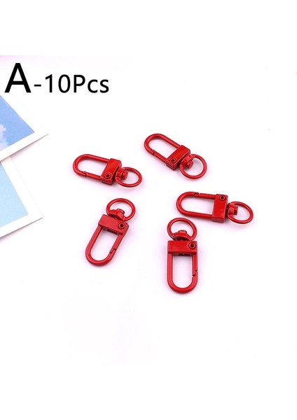 No.1 Tarzı Dayanıklı Metal Karabina Klip Tarzı Bahar Anahtarlık Anahtarlık Döner Istakoz Toka Klipler Asılı S Için Anahtar Kancalar (Yurt Dışından)