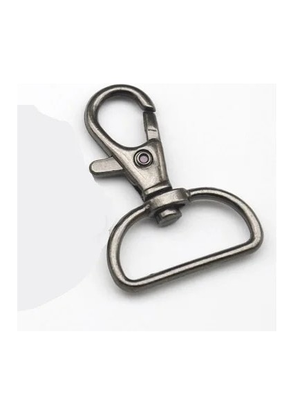 Siyah Nikel Tarzı Lot Alaşım Döner Claap Anahtar Kancaları Dıy Anahtarlık Yüzük Nickleblackbronze HK-008 (Yurt Dışından)