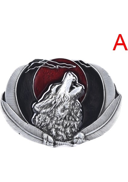 No.15 Tarzı Kartal Metal Serin Kemer Tokaları Adam Unisex Batı Moda Toka Cowboys Cowgirls Paracord Toka Lüks (Yurt Dışından)