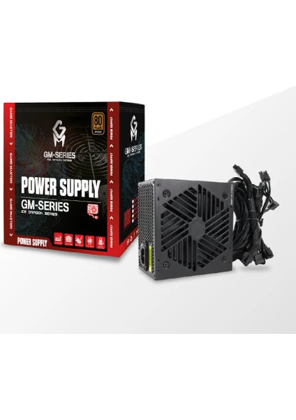 600W 80+ Bronze Kasa Power Supply Psu Güç Kaynağı