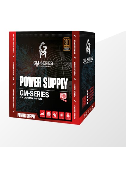 600W 80+ Bronze Kasa Power Supply Psu Güç Kaynağı