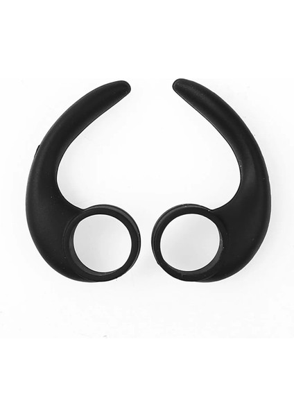 Siyah M 5 Çift Stili 5 Çift Kulakiçi Kancaları Silikon Budlocks Kulaklık Spor Sapları Kulakiçi Yüzgeçleri Kanatları Adaptörleri Kulak Içi ve Kanal Kulakiçi Başlıkları (Yurt Dışından) fırsatları