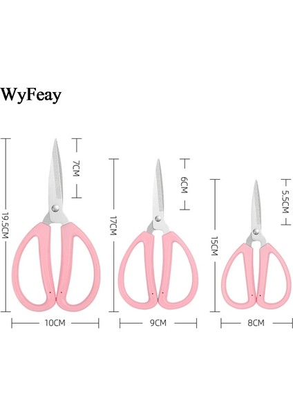 S 15CM 6 Inç Stili Pembe ve Mavi Profesyonel Dikiş Veya Kumaş Kesici Giyim Nakış Terzi Veya Ev Kırtasiye El Sanatları Aletleri (Yurt Dışından) modelleri