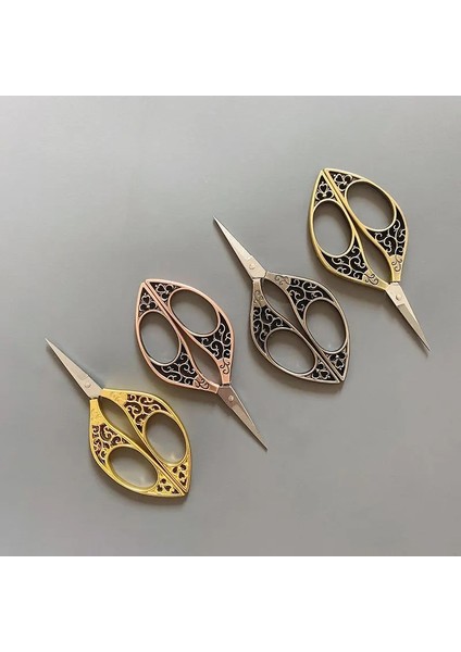 Kırmızı Bakır Tarzı 1 Adet Retro Paslanmaz Çelik Dikiş Ors Vintage Nakış Veya Kuyruk Şekillendirici Iplik Veya Iplik Makası (Yurt Dışından) fiyatları