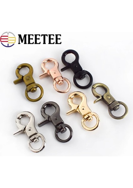 Siyah Stil 5 Adet Pcs Meetee Etal Toka Çanta Klipsler Istakoz Döner Tetik Alkış Kancası Dıy Dekor Aksesuarları Için Anahtarlık Parçaları (Yurt Dışından) indirimleri