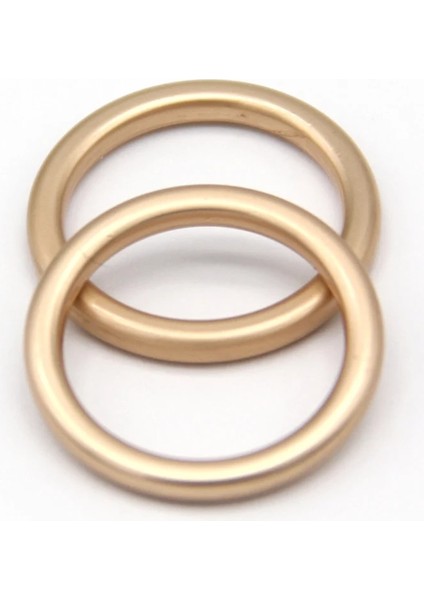 Mat Altın Tarzı 18MM 10 Adet Hengc Büyük Yuvarlak Metal D Halka Tokaları Deri Kemer Ayakkabı Çanta Için Toka Web Konfeksiyon Yüksek Li Dikiş Dıy El Sanatları (Yurt Dışından)