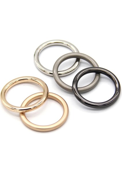 Mat Altın Tarzı 18MM 10 Adet Hengc Büyük Yuvarlak Metal D Halka Tokaları Deri Kemer Ayakkabı Çanta Için Toka Web Konfeksiyon Yüksek Li Dikiş Dıy El Sanatları (Yurt Dışından)