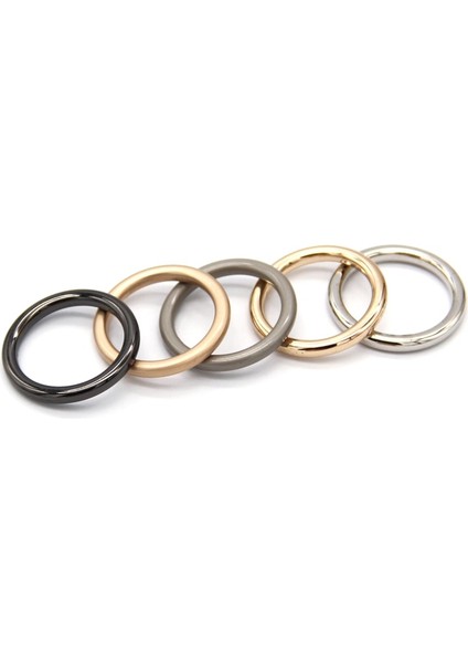 Mat Altın Tarzı 18MM 10 Adet Hengc Büyük Yuvarlak Metal D Halka Tokaları Deri Kemer Ayakkabı Çanta Için Toka Web Konfeksiyon Yüksek Li Dikiş Dıy El Sanatları (Yurt Dışından)