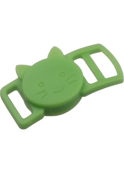 Yeşil Stil 50 Parça Adet Karışık Renkli Serbest Bırakma Tokaları Kedi-Kafası Plastik Emniyet Koparmalı Kedi Yaka Paracord Dokuma Giyim Aksesuarları (Yurt Dışından)