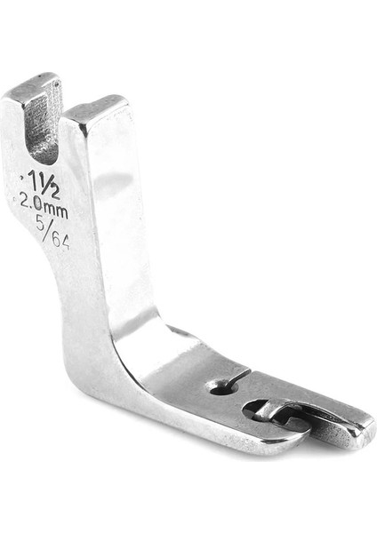 2.0 mm Tarzı Endüstriyel Tek Iğne Yerli Dikiş Makinesi Aksesuarları Baskı Ayağı Ayak Kiti Hem Ayak Yedek Parça Forbrother Singer Janome (Yurt Dışından)