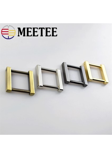 Işıkaltın Tarzı 25MMX4 Adet Meetee mm Metal O D Halka Bagaj Donanımı Çıkarılabilir Sökülebilir Vidalar Çanta Aksesuarları Için Kare Metal Tokalar F (Yurt Dışından) modelleri