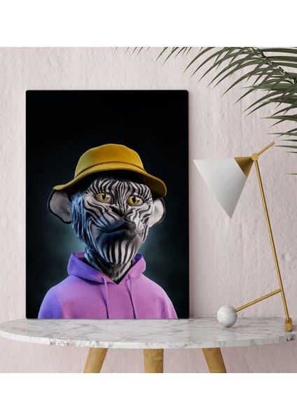 Fantastic Tasarımlı Kanvas Tablo-13 30X50CM Ev Dekorasyonu, Ev Hediyesi