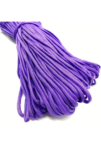 No.9 Tarzı 5yardslot 4mm Paraşüt Kordonu Ipi Halat Mil Spec Tip Bir Strand Tırmanma Kampı Hayatta Kalma Ekipmanları Paracord (Yurt Dışından)