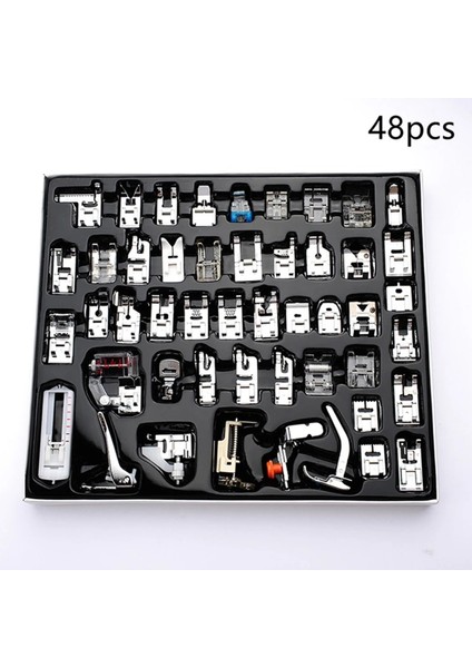 32PCS Style Pcsset Dikiş Makinesi Baskı Ayağı Basın Brother Şarkıcı Kiti Örgü Kör Dikiş Overlock Fermuar Cetvel Parçaları (Yurt Dışından) modelleri