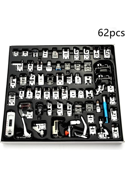 32PCS Style Pcsset Dikiş Makinesi Baskı Ayağı Basın Brother Şarkıcı Kiti Örgü Kör Dikiş Overlock Fermuar Cetvel Parçaları (Yurt Dışından) indirimleri