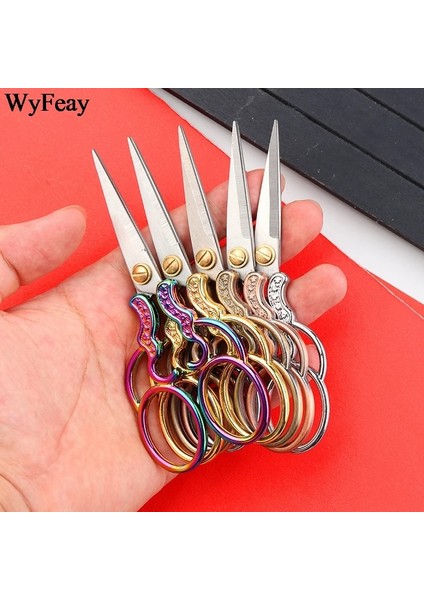 Altın Tarzı Profesyonel Paslanmaz Çelik Dikiş Ors Vintage Nakış Ors Craft Kuyruk Şekillendirici Iplik Veya Iplik Makası (Yurt Dışından) fırsatları