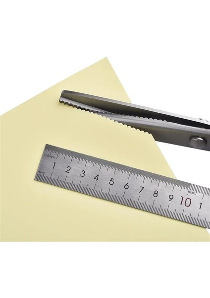 Dalga 3mm Stili Profesyonel Tailor'ors Paslanmaz Çelik Vintage Dikiş Veya Oya Terzi Makası Için Kumaş Dıy Aracı Kesici (Yurt Dışından)