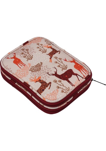 Bir Stil 17*14 cm Örgü Alet Depolama Boş Çanta Organizatör Naylon 600DOXFORD Örgü Tığ Aletleri Kılıf Kancalar ve Aksesuarlar Olmadan (Yurt Dışından)