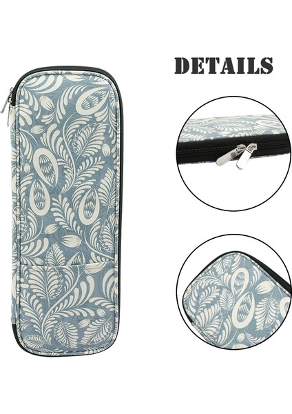 Mor Tarzı Büyük Kapasiteli Örgü Saklama Çantası Boş Tığ Kancaları Örgü Iğneleri Kiti Organizatör Çantası Iğneler Cetvel Dikiş (Yurt Dışından) indirimleri