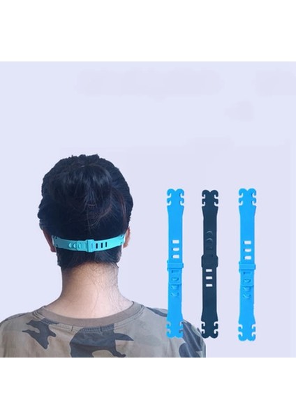 No.8 Stili 20 Adet Ayarlanabilir Kaymaz Silikon Maske Kulak Sapları Salvaorejas Mascarillas Uzatma Kancası Maskeleri Yüz Maskesi Toka Tutucu (Yurt Dışından) modelleri