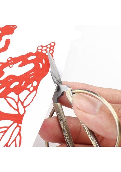 Kırmızı Stil Merkez Altın Küçük Ors Dikiş Aletleri Zig Zag Veyas Dikiş Gereçleri Vintage Veyas Kumaş Kesici (Yurt Dışından) fırsatları