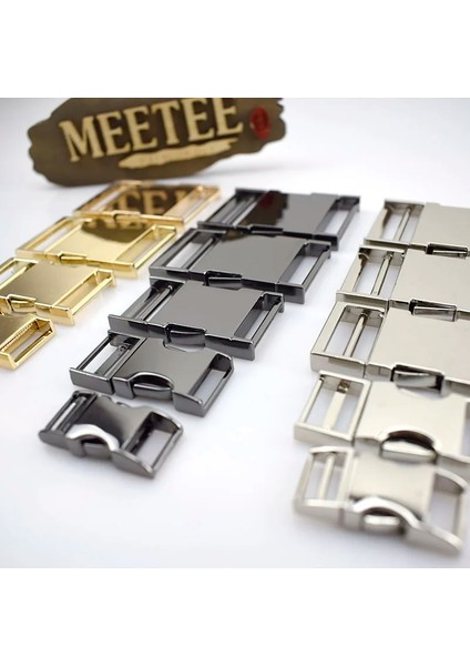 Işıkaltın Tarzı 32 mm 4 Adet Meetee Metal Yan Serbest Bırakma Tokaları mm Evcil Hayvanlar Yaka Sırt Çantası Dokuma Toka Dıy Paracord Bilezik Donanım (Yurt Dışından) modelleri