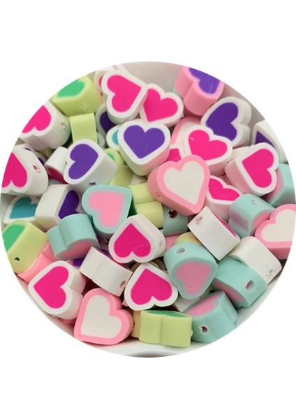 No.7 Tarzı Lot Ixed Renkler Aşk Şekli Kil Spacer Boncuk Takı Yapımı Için Polimer Kil Boncuk Dıy El Yapımı Aksesuarlar (Yurt Dışından) fırsatları