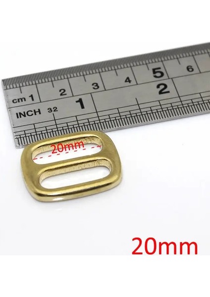 20MM Tarzı Katı Pirinç Tri Glides Slayt 3 Bar Dikdörtgenkare Ayarlayıcı Toka Deri Zanaat Çanta Omuz Askısı Kemer Dokuma Için (Yurt Dışından)