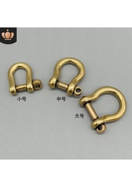 6mm Tarzı Olid Pirinç Karabina D Yay Köstek Fob Anahtarlık Anahtarlık Kanca Vidalı Bağlantı Konnektör Tokası (Yurt Dışından) fiyatları