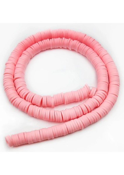 Renk 12 Tarzı 6mm Lot Düz Yuvarlak Polimer Kil Boncuk Disk Gevşek Spacer El Yapımı Boho Dilim Boncuk Dıy Takı Yapımı Için Bilezikler (Yurt Dışından)