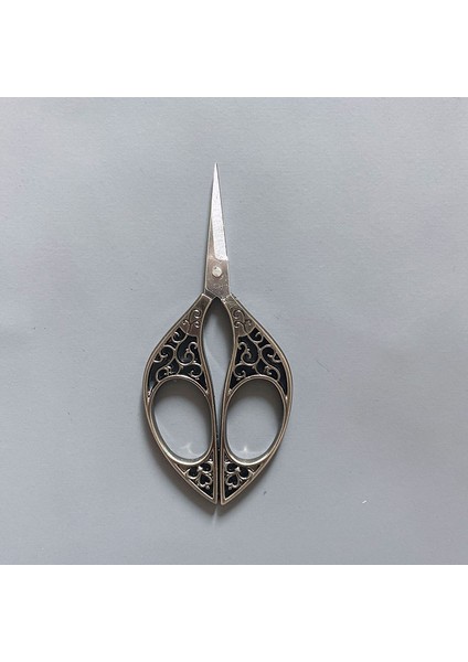 Siyah Stil 1 Adet Retro Paslanmaz Çelik Dikiş Ors Vintage Nakış Veya Kuyruk Şekillendirici Iplik Veya Iplik Makası (Yurt Dışından)