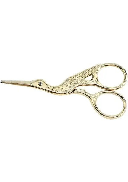 01-9.3cm Stili Dayanıklı Paslanmaz Çelik Retro Kuyruk Vinç Şekli Dikiş Küçük Nakış El Sanatları Crossstitch Ors Dıy Ev Aletleri (Yurt Dışından)