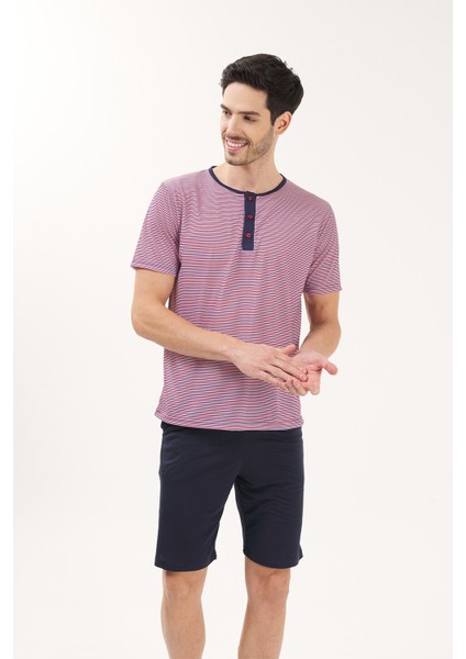 3'lü Viskon Erkek Pijama Takımı