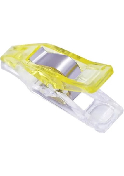 Sarı Stil Ewing Craft Yorgan Bağlama Plastik Klipler Kelepçeler Patchwork Dekorasyon Için Paket Kelepçe Elbise Bağlama Örgü Güvenlik Klipsi (Yurt Dışından)