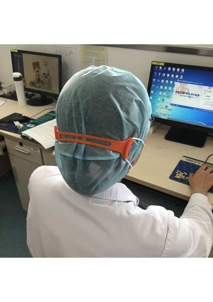 Turuncu Tarzı 1 Adet Maske Gözlük Boğulma Önleyici Kulak Yardımcı Artefakt Maske Uzatma Silikon Kemer Kaymaz Toka Göz Maskesi Asılı Toka Kancalar (Yurt Dışından) indirimleri