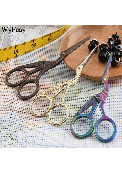 Çok Renkli Stil 4.5 "vinç Şekli Veya Çapraz Dikiş Retro Vintage Ors Dikiş Malzemeleri Nakış Dikiş Kuyruk El Sanatları Araçları (Yurt Dışından) fiyatları