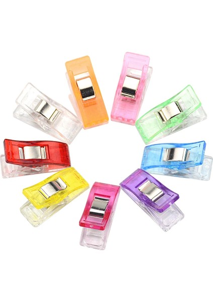 Mor Tarzı Iş Ayak Kılıfı Renkli Plastik Klipler Hemming Dikiş Araçları Dikiş Aksesuarları Dikiş Dıy El Sanatları Patchwork Dikiş Klipsi (Yurt Dışından) modelleri