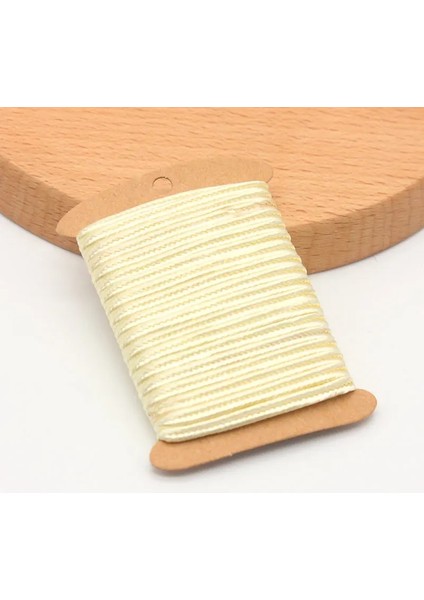 Özgeçmiş Stili 5yardsroll 3*1mm Çok Renkli Isteğe Bağlı Pamuk Kauçuk Halat Naylon Cordsstring Çin Düğüm Kordon Dıy Bilezik Takı Bulguları (Yurt Dışından)
