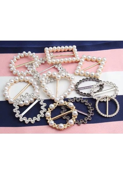 D-Gümüş Tarzı Yüksek Li Inci Taklidi Tokalar Kadın Gömlek Kazak Düğmesi Düğün Davetiyesi Kartı Dekorasyon Dıy Saç Aksesuarları (Yurt Dışından) fiyatları