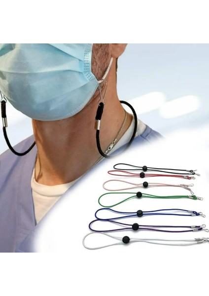 04 Yeşil Stil 60CM Ayarlanabilir Maske Ipi Yüz Maskesi Genişletici Kulak Koruyucular Maske Askı Tutucu Iki Kanca Kolye Gözlük Zinciri Kemer ile Asılı Halat (Yurt Dışından) fiyatları