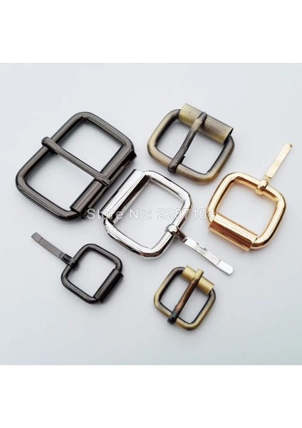 Altın Tarzı Iç Geniş 13MM 5 Adet Metal Ağır El Çantası Ayakkabı Kayışı Kemer Web Ayarlamak Makaralı Pin Toka Yapış Dikdörtgen Yüzük Deri El Sanatları Onarım Dıy Dekor (Yurt Dışından) fırsatları