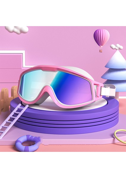 Çocuk Yüzme Gözlüğü, Buğu Önleyici ve Uv Korumalı Yüzme Maskesi (YJ9908) (Yurt Dışından)
