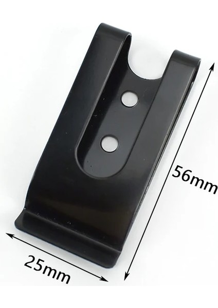 A-56X25MM Stili 5 Adet Meetee Black Metal Yaylı Tokalar Kemer Kılıf Kılıf Klip Toka Cep Cüzdan Için Anahtar Fahişe Dıy Bel Klipleri Vidalı (Yurt Dışından)