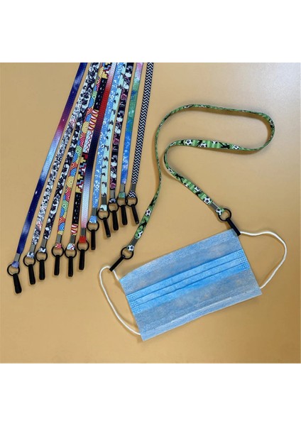 B19 Stili 60CM Renkli Ayarlanabilir Yüz Maskesi Kordon Kullanışlı Kullanışlı Tutucu Halat Maske Anti-Kayıp Anti-Damla Kordon Maske Genişletici Toka (Yurt Dışından) fiyatları