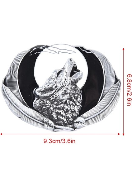 No.17 Stili Genişlik cm Retro Vintage Batı 3D Aslan Kafası Çinko Alaşım Erkek Kemer Tokası Kemer Yenilik Adam Hediye Için Uygun (Yurt Dışından)