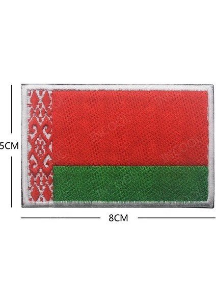 Rusya Bayrağı Stili Nakış Yamaları Rozetleri Slovakya Romanya Isviçre Ispanya Fransa Belçika Yunanistan Hollanda Polonya Vatikan Macaristan Bayrağı Yama (Yurt Dışından) fırsatları